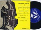HENRI HONEGGER Chopin SCHUMANN Faure danish EP Metronome MCEP 3087