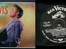 Elvis Presley - LPM-1382 1950s - US Army LP - GIGA RARE Resco PX Stamp beauty
