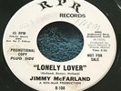 Jimmy McFarland - Lonely Lover/Let Me Be Your Man 45 RPR northern soul HEAR