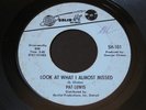Pat Lewis   Look At What I Almost Missed / No Baby, No   northern soul 45 HEAR