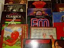 ROCK-N-ROLL Record Album Lot, (24) 1970's, 80's LP's Collectible Vinyl,