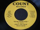 Percy and Artie Space Band   Funk With You   Count   Detroit boogie funk 45 HEAR