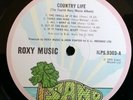 Roxy Music LP Country Life UK Pink Island Rim 1st press NICE COPY A2 B1 PP