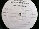 Bill Bruford LP Feels good to me WHITE LABEL TEST PRESSING EG 1st press O