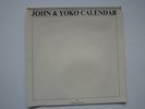JOHN & YOKO ' LIVE PEACE IN TORONTO ' CALENDAR ( UNUSED IE NO MARKS )