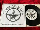 RARE 1983 ICONS OF FILTH NOT ON HER MAJESTY'S SERVICE 7