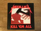 Metallica LP - Kill 'Em All - Megaforce MRI 069 1983 - Original Silver Label