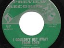 Rodd Keith 45 PREVIEW 1337 I Couldn't Get Away From Love  M- 1967