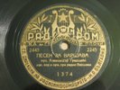 Shellac 78 RPM - Alfred Gradstein / Elly Roman / R. Dragan   - Radioprom 1374