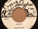 Count Lasher / Lord Commander RARE  Calypso Time 45 Mufridite / No Crime, No Law