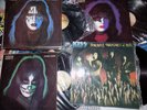 KISS , VENEZUELA, ROCK, LOTS, LP, VG++, GENE, PETER, ACE, PAUL, ROCK,ONE PRICE2