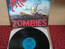 Attak Zombies Vinyl LP UK82 OI 1983 No Future Punk 6 Blue Label EX / VG+