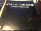 Queen + David Bowie Under Pressure Dutch 12”ps Import Excellent 1984 Rare