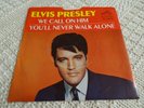 ELVIS PRESLEY WE CALL ON HIM/YOU'LL NEVER WALK ALONE RCA 9600  PROMO W/PS