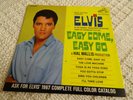 ELVIS PRESLEY RCA EP 4387  EASY COME EASY GO  WHITE LABEL PROMO
