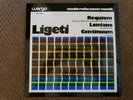 GYORGY LIGETI - REQUIEM/LONTANO/ CONTINUUM WERGO 60045 german NM AVANT GARDE -LP