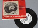 SANTO & JOHNNY Goldfinger / Sleep Walk (1964 US PS & WLP 45) VG++/M-, LISTEN MP3