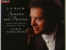 ITZHAK PERLMAN BACH COMPLETE VIOLIN SOLO EMI DIGITAL ED.1 2LP BOX AS NEW