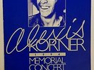 signed [by Charlie Watts etc] ALEXIS KORNER TRIBUTE PROGRAM April 17 1994 Buxton