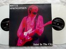 BRUCE SPRINGSTEEN SAINT IN THE CITY COLORED VINYL TSP 1st PRESS 2LP no TMOQ