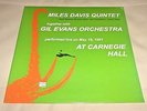 Live at Carnegie Hall by Miles Davis Quintet  (Vinyl LP, 2014 UK Sealed,Colored)