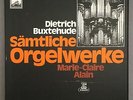 B644 Buxtehude Complete Organ Works Alain 7LP EMI 1 C 163-28 281/7 X Stereo