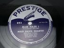 Miles Davis Quartet Blue Haze I/II Prestige 893 78 RPM BEBOP JAZZ 1954 EX