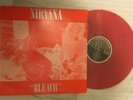 Nirvana Bleach Red Vinyl LP Waterfront Records DAMP 114 very rare ltd 500 press