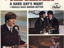 THE BEATLES picture sleeve only A Hard Day's Night / I Should Have Known Better