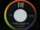 Beatles ORIG VJ 498 Please Please Me / Ask Me Why 45 RARE Brackets Label