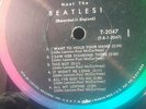 Meet The Beatles LP  mono with NO label credits album.. plays great