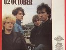 U2 October LP with Inner Sleeve Australian Release 1981 Original