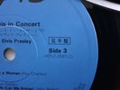 PROMO 2 LP Elvis In Concert RCA-9139-40 Japan 1977 RARE Musterplatte Booklet OBI