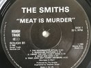 THE SMITHS MEAT IS MURDER LP UK 1990 RARE BLACK LABELS ROUGH TRADE PRO CLEANED