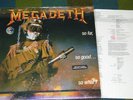 MEGADETH So Far, So Good, So What  NM ORIGINAL '88 LP Includes org insert sleeve