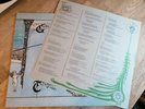 Genesis LP Trespass UK Charisma mad hatter press & Insert LOVELY COPY