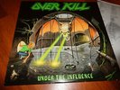 Overkill ?– Under The Influence..org,1988..Megaforce..in very good condition