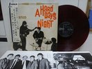 THE BEATLES / A HARD DAY'S NIGHT, RED WAX JAPAN ONLY ORIG. 1964 ODEON LP OBI EX