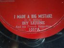 CAJUN FRENCH 78 IRY LEJUNE  I MADE A BIG MISTAKE/ COME GET ME GOLDBAND 1041 GOOD