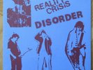 DISORDER 7“ Reality Crisis 1980 punk MINT only 1000 made DURHAM BOOK CENTRE REC