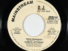 70s Soul 45 - Almeta Lattimore - These Memories - Mainstream - mp3 - promo