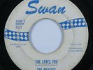 Rock 45 BEATLES She Loves You SWAN
