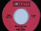 Rockabilly 45 RONNIE HAWKINS Who Do You Love ROULETTE HEAR