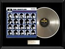 THE BEATLES HARD DAYS NIGHT  WHITE GOLD SILVER PLATINUM TONE RECORD RARE UK LP