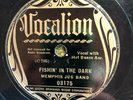 Vocalion MEMPHIS JUG BAND Fishin' In The Dark 78rpm 1934 E- 1st issue  RARE V+