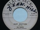 Rare Rockabilly BILL CARTER Baby Brother / Ride Gunman Ride BLACK JACK  45 MP3