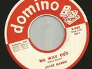 ROCKABILLY - JOYCE HARRIS - NO WAY OUT - FIRST LABEL - HEAR - 1959 TEXAS DOMINO