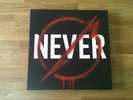 Metallica - NEVER - 3 Vinyl ( Red - White - Black ) + 1 Schablone Box 2013 / TOP