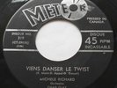 MICHELE RICHARD Viens Danser le Twist CANADA 1962 METEOR 319 EXTREM... RARE 445