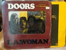 SHRINK  HYPE STICKER  THE DOORS L.A. WOMAN 1971 ELEKTRA EKS-75011 DIE CUT WINDOW